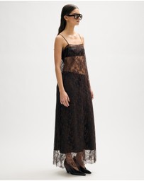 Minima Esenciales - Bria Lace Dress With Detachable Skirt