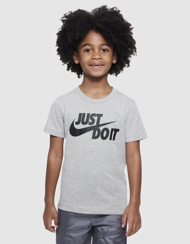 Nike - Jdi Split Swoosh Logo Tee - Kids