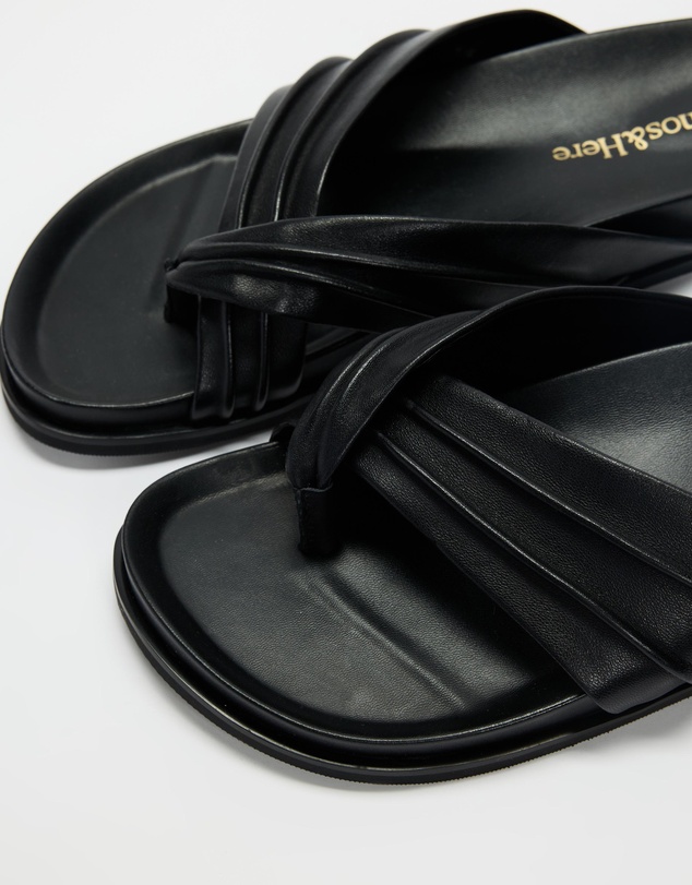 Atmos&Here - Harper Leather Slides
