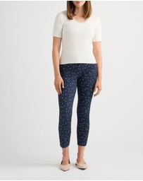 David Lawrence - Adriana Compact Cotton Pants