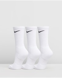 Nike - Nike Everyday Cushion Crew Socks 3-Pack