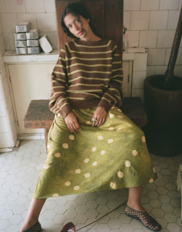 KINGA CSILLA - Umore Stripe Knit Jumper