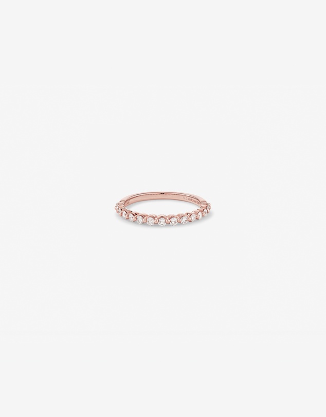 Michael Hill - Wedding Ring with 0.34 Carat TW of Diamonds in 14kt Rose Gold