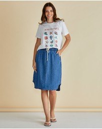 Betty Basics - Dara Denim Skirt