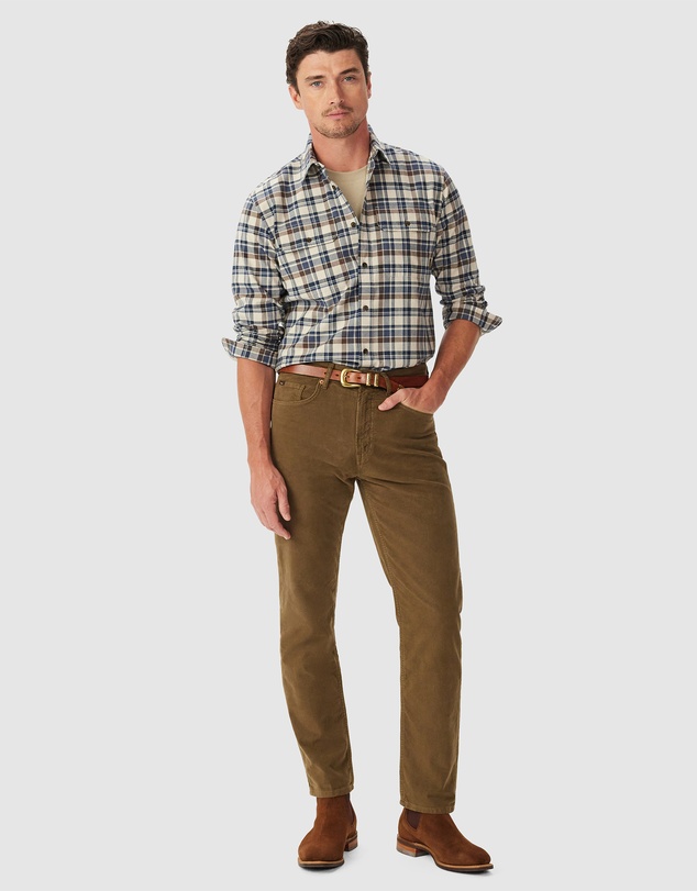 R.M.Williams - Orion Brushed Check Shirt