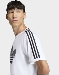 adidas Originals - MONOGRAM INFILL 3S TEE Mens