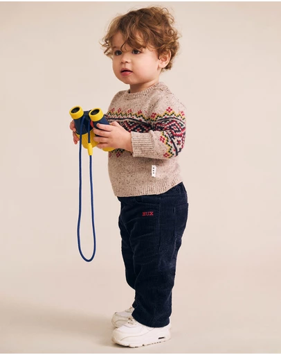 Huxbaby - Cord Wide Leg Pants - Babies-Kids