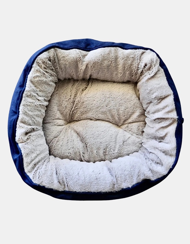 Mog & Bone - Reversible Cat Bed - Navy