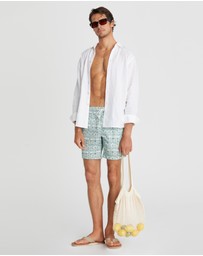 Aqua Blu Australia - Evergreen Boardshorts
