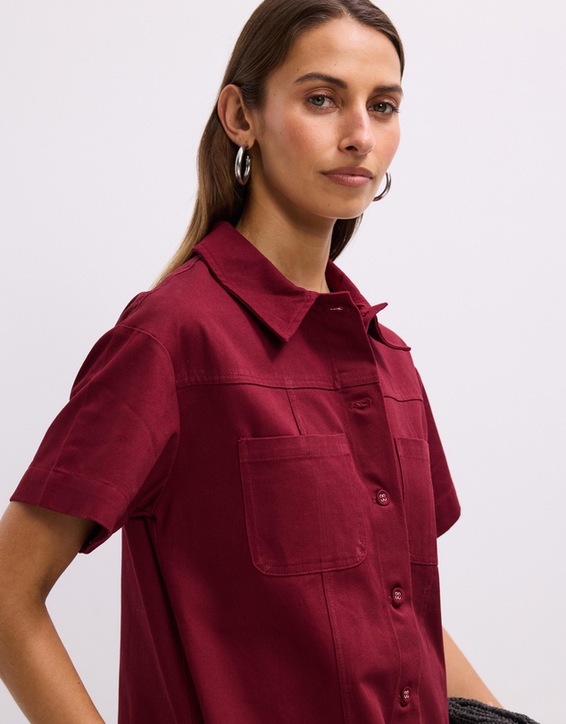 The Fated - Gracie Mini Shirt Dress