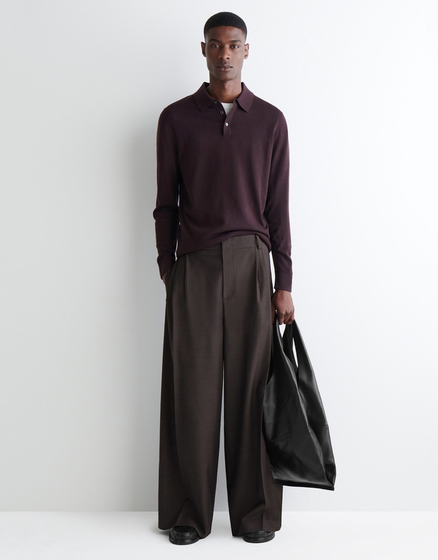 COS - Slim Merino Wool Polo Shirt