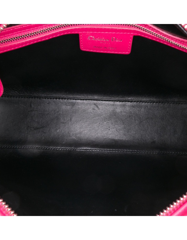 Pre-Loved by Azura Reborn - Pre-Loved Large Tricolor Lambskin Cannage Lady Dior