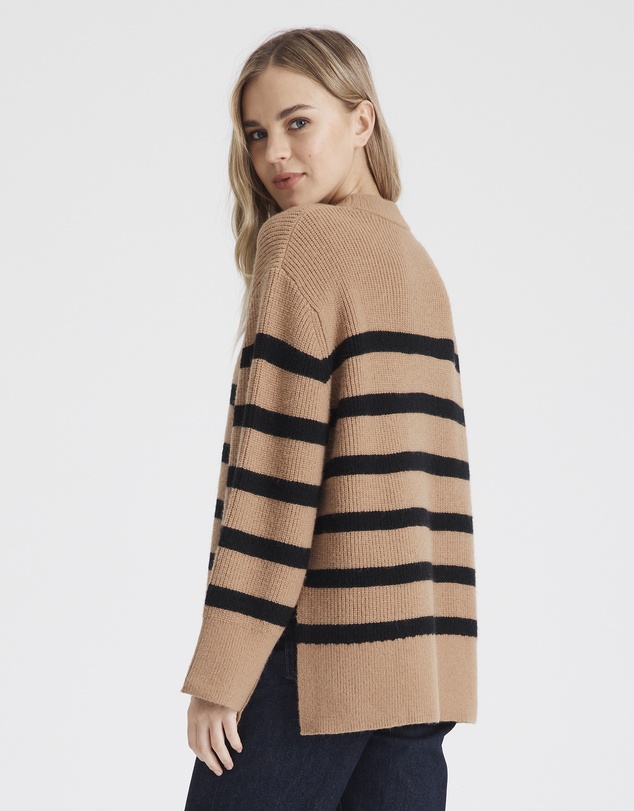 Everly Collective - Vancouver Striped Knit