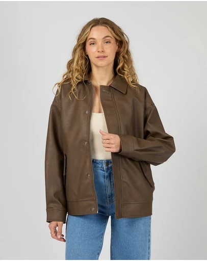 All About Eve - Alba Pu Bomber Brown