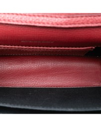 Pre-Loved by Azura Reborn - Pre-Loved Small Leather and House Check Canvas Derby Macken Crossbody