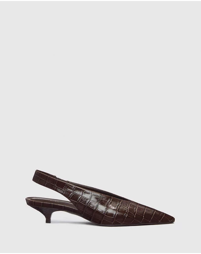 Reformation - Calista Slingback Heels
