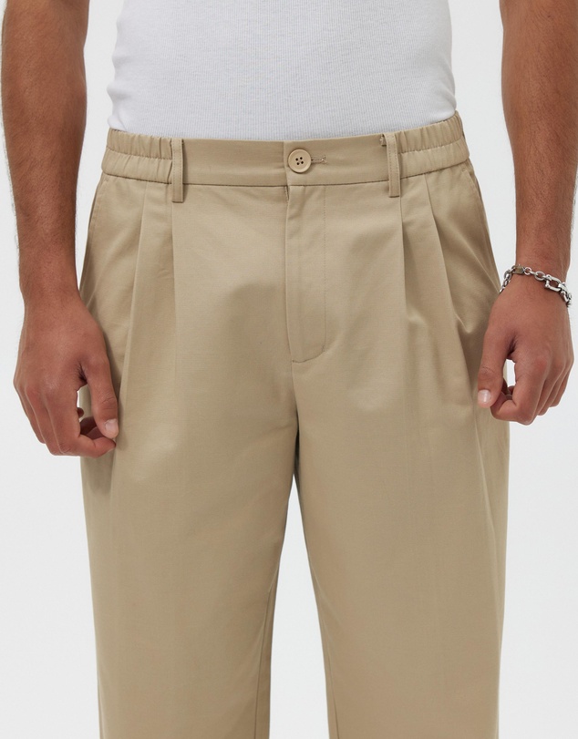 AERE - Twill Wide Leg Pants