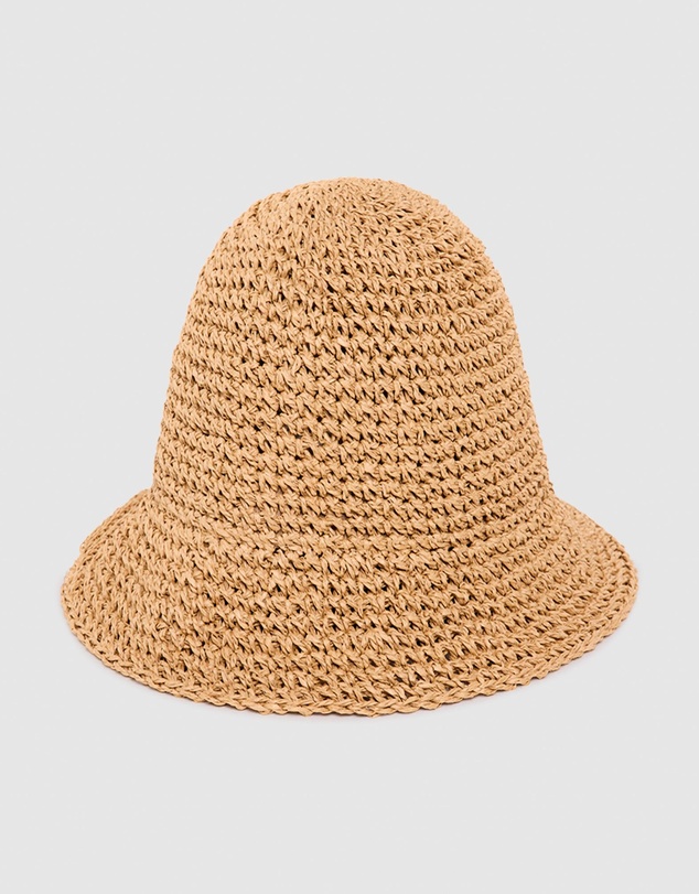Subtitled - East Straw Bucket Hat
