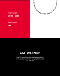 Diesel - Metamorph Silver Tone Necklace
