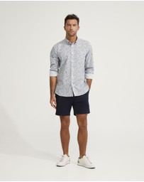 Oxford - Tom Cotton Stretch Shorts