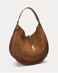 Polo Ralph Lauren - Polo ID Suede Large Shoulder Bag