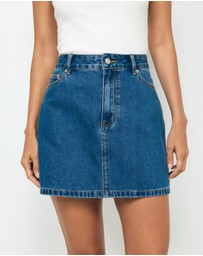 AERE - Bexley Denim Mini Skirt