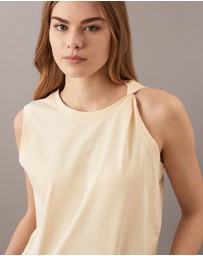 Calvin Klein Jeans - Cooling Jersey Twist Shoulder Tank Top