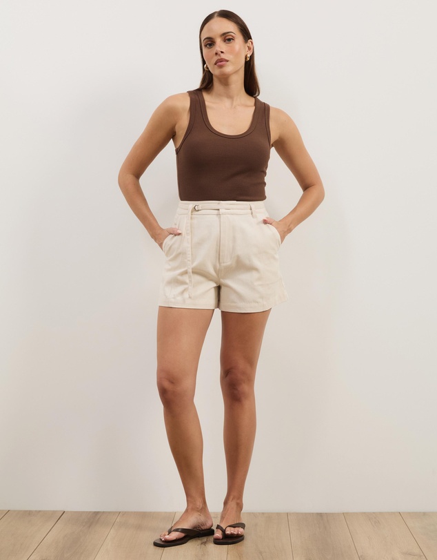 Atmos&Here - Ginny Cotton Twill Shorts