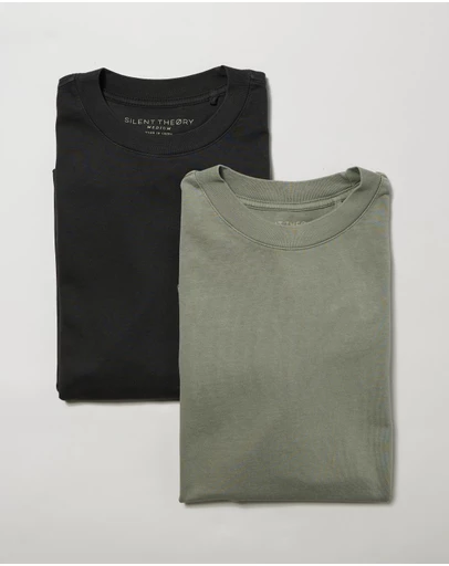 Silent Theory - 2-Pack Heavy Weight Tee