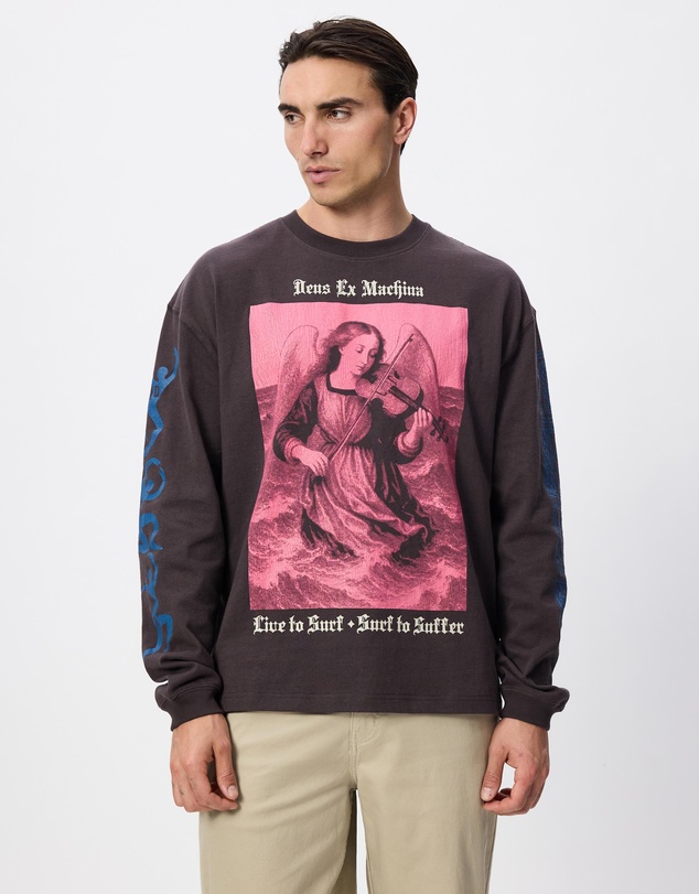 Deus Ex Machina - Swell Maps Oversized LS Tee