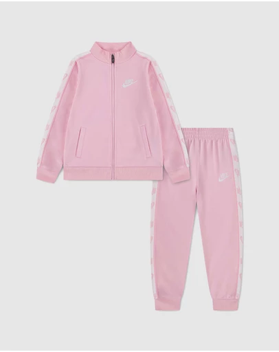 Nike - Full Zip Set With Logo Taping - Kids