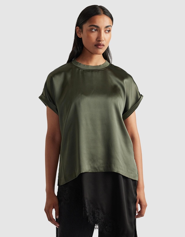 Decjuba - Annmaree Satin Tee
