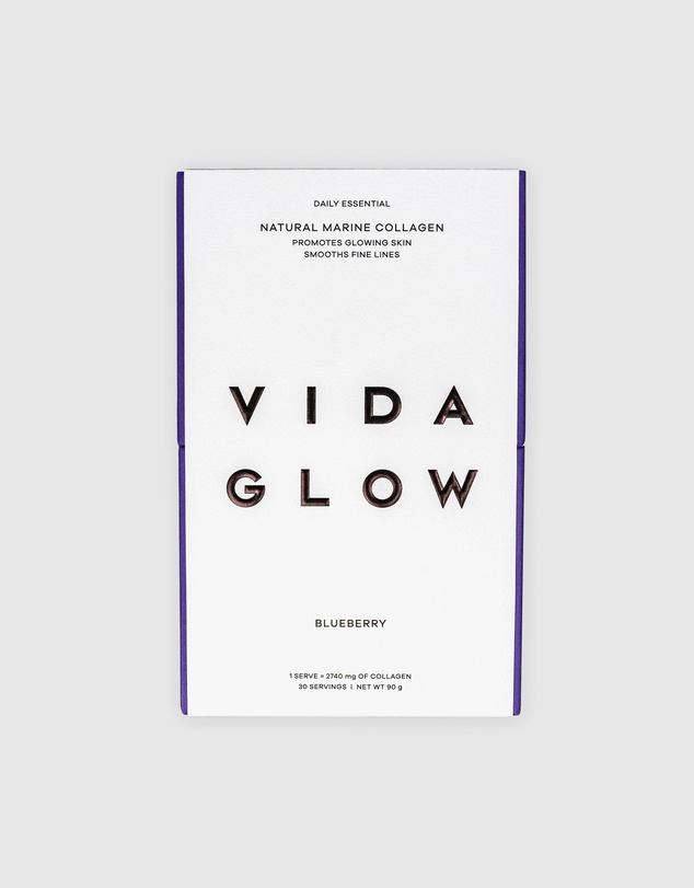 Vida Glow - Natural Marine Collagen Sachets Blueberry