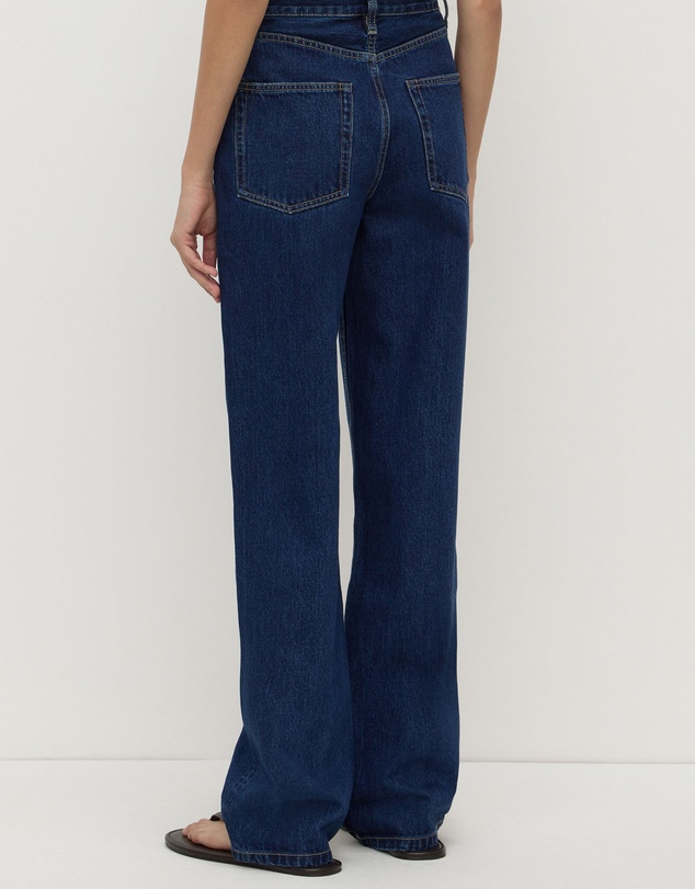 Assembly Label - High Rise Straight Jeans