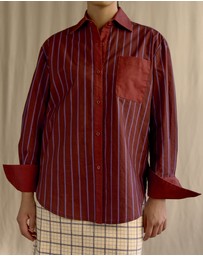 SMWR. by The Somewhere Co - Royal Match Long Sleeve Shirt