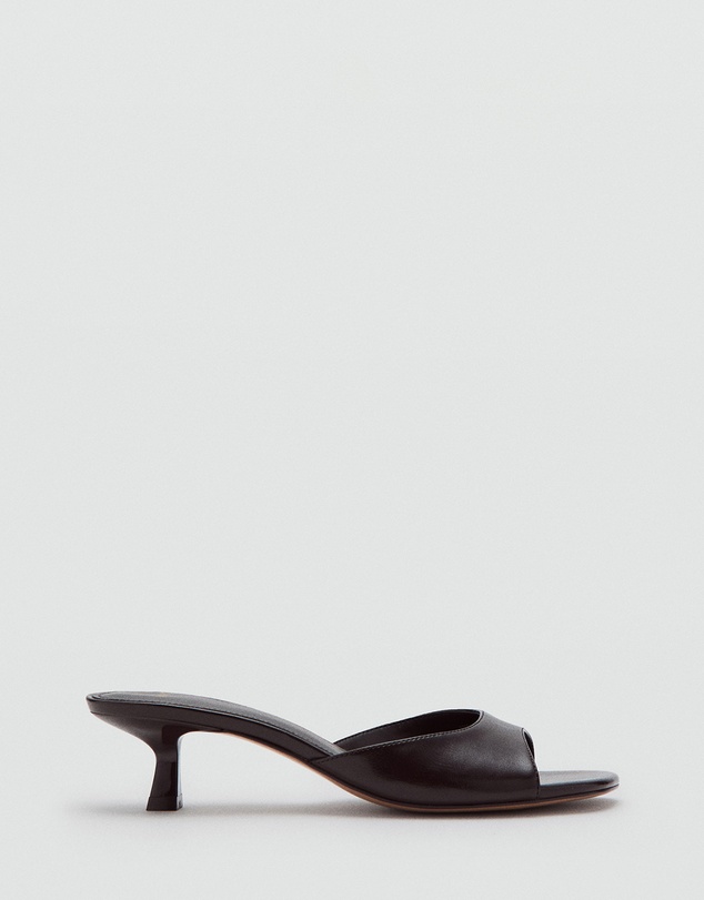 M.N.G - Kitten Heel Sandals