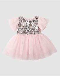 Bebe by Minihaha - Festive Sequin Bodice Tutu Dress