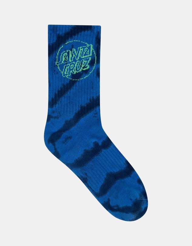 Santa Cruz - Opus Dot Drip 2 Pack Crew Socks - Teens