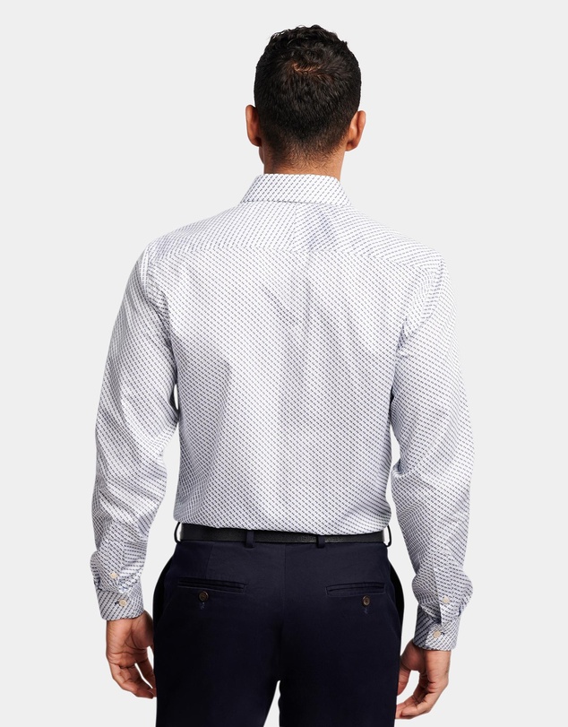 Brooksfield - Luxe Print Slim Fit Shirt