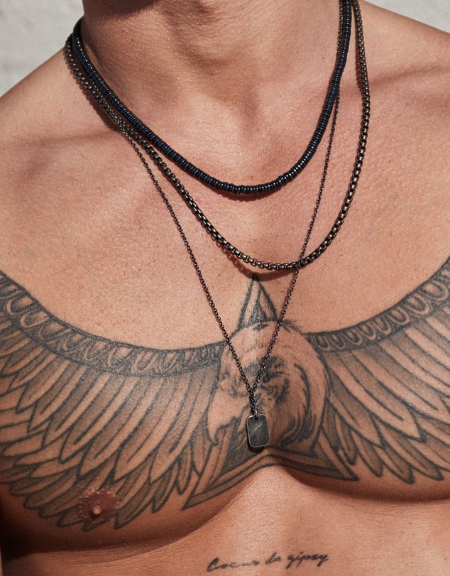 Arms Of Eve - Flame Men's Chain Necklace