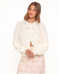Petal & Pup - Jenner Button Front Cardigan - Butter Yellow