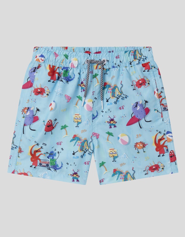 Boardies - Boardies Monster Fiesta Kids Swim Shorts