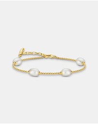 THOMAS SABO - THOMAS SABO Bracelet with Freshwater Pearls in Gold