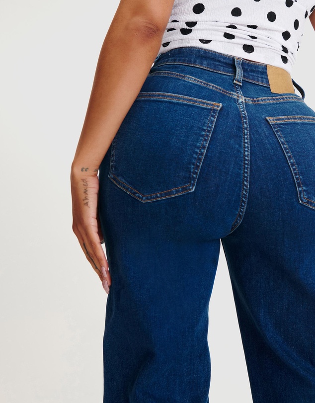 Cotton On - Curvy Stretch Wide Jeans