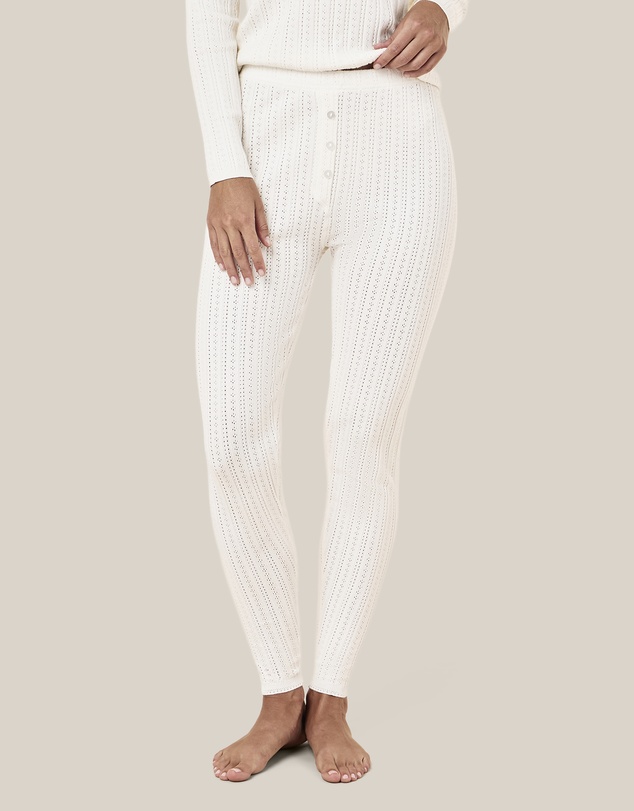 Papinelle - Olivia Pointelle Full Length Legging