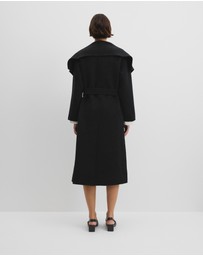 Country Road - Oversized Wrap Coat