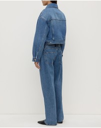 Assembly Label - Cropped Denim Jacket