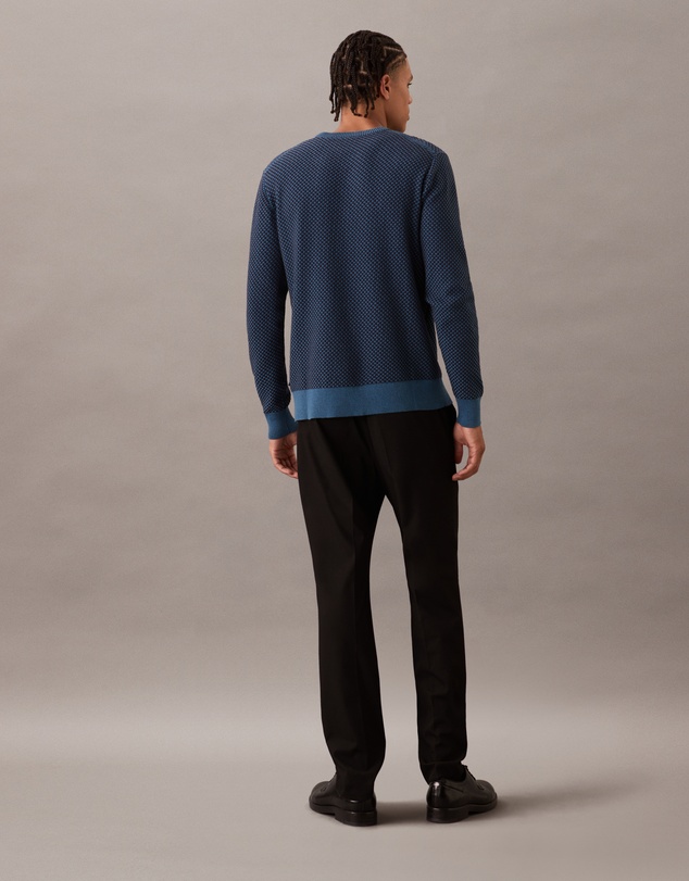Calvin Klein - Textured Cotton Jumper