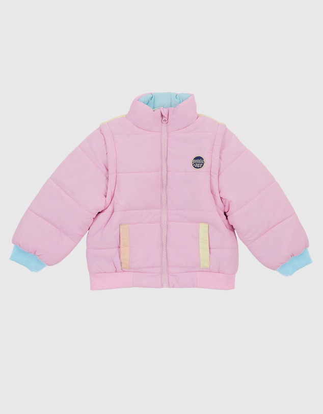 Goldie + Ace - Charlie Sunrise Parka Jacket/Vest - Babies-Kids