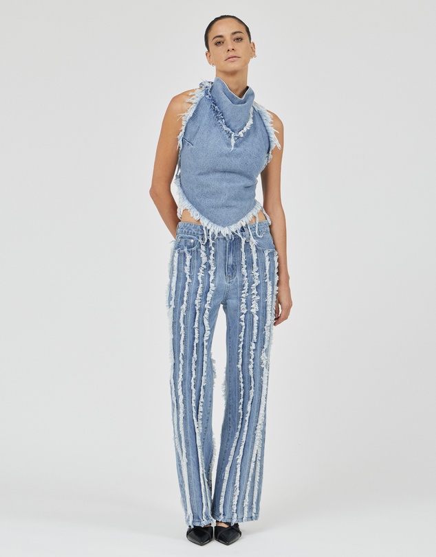 Third Form - Trace Distressed Jean